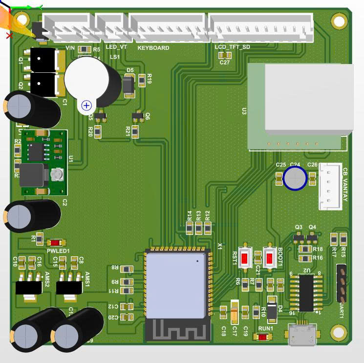 Thiết kế Mạch PCB Hệ thống IoT (ESP32 / ESP8266) trên Altium Designer